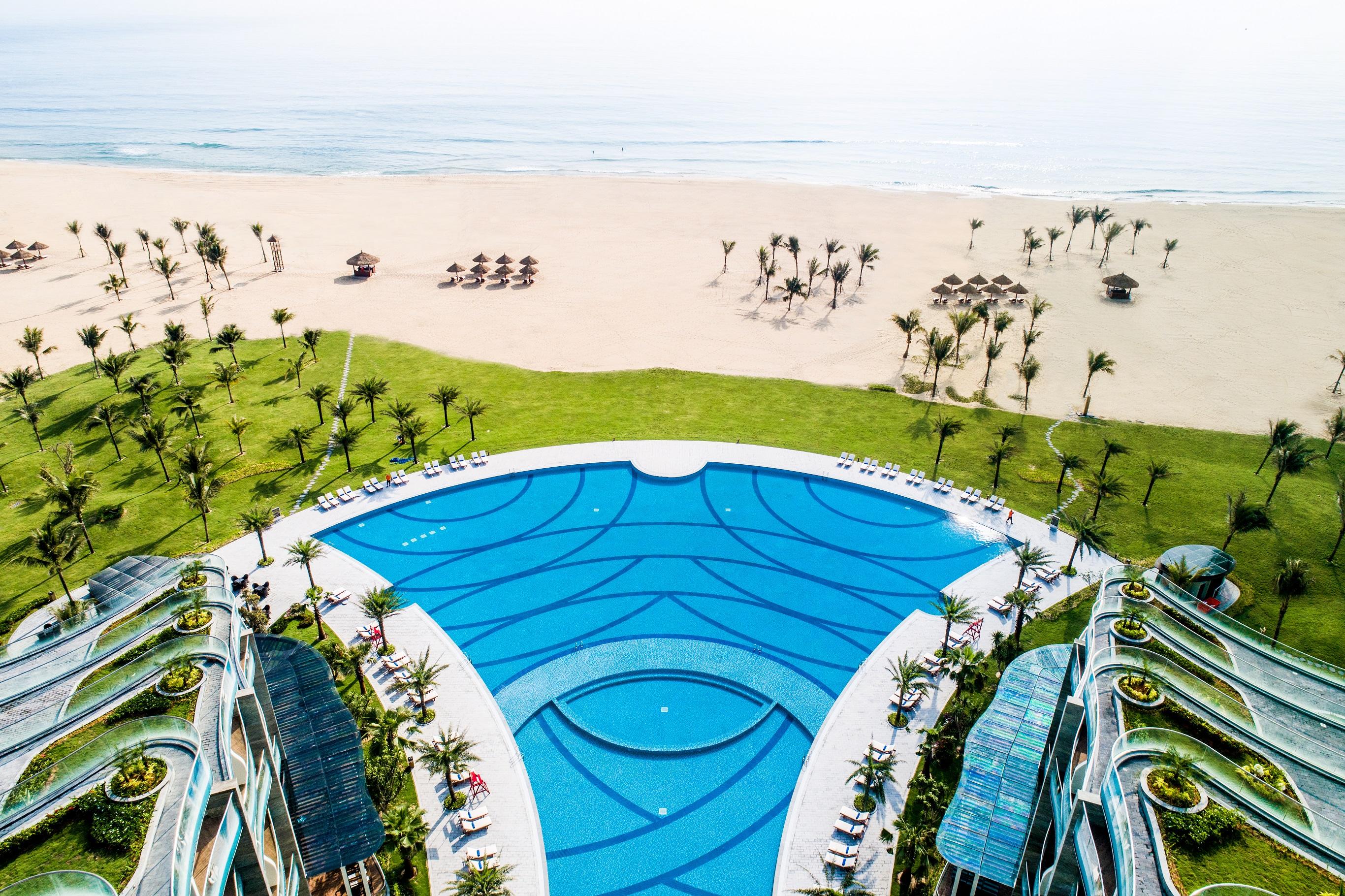วินเพิร์ล รีสอร์ต แอนด์ กอล์ฟ นาม ฮอยอัน Hotel Ha Binh ภายนอก รูปภาพ
